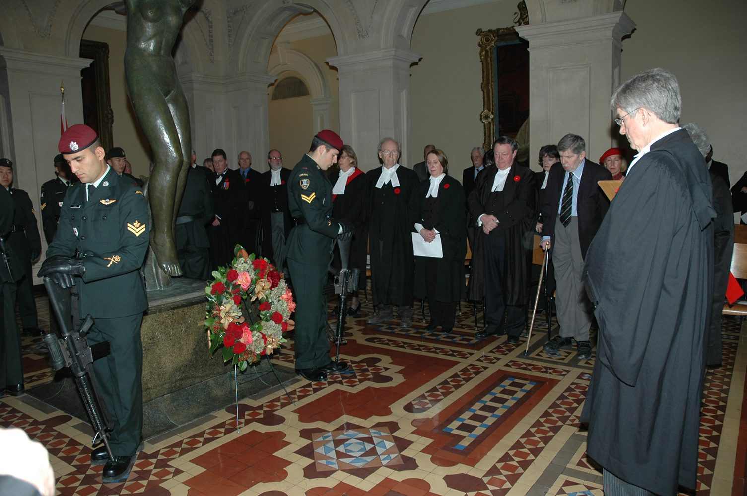 The Law Society’s Remembrance Day Ceremony in November 2008